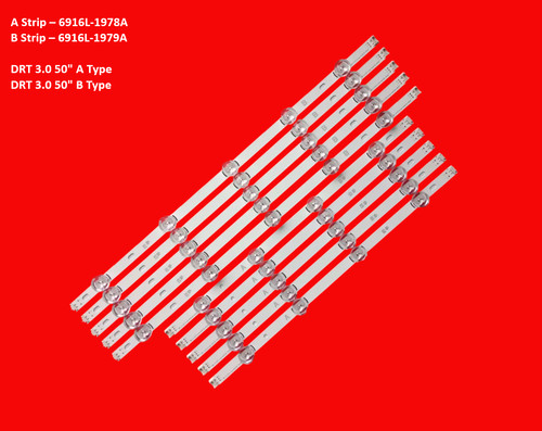 Barra striscia led matrice